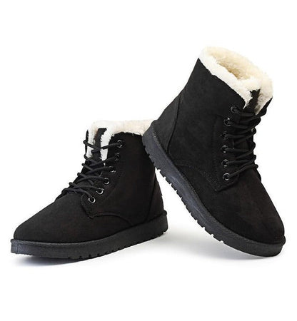 Bottines Femme Neige avec Semelles antidérapantes - PanierRoyale