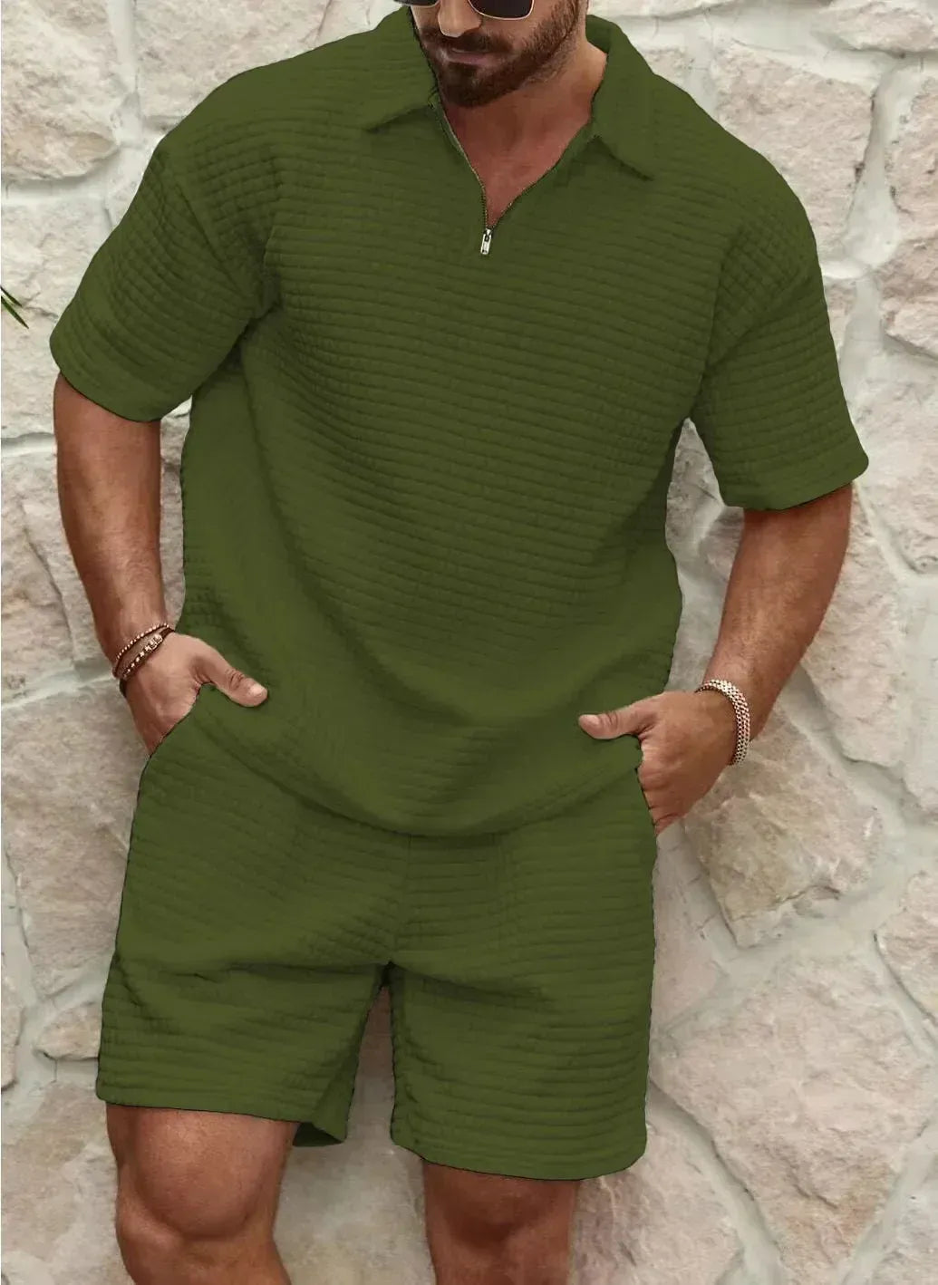 Costume Homme Été Léger et Décontracté