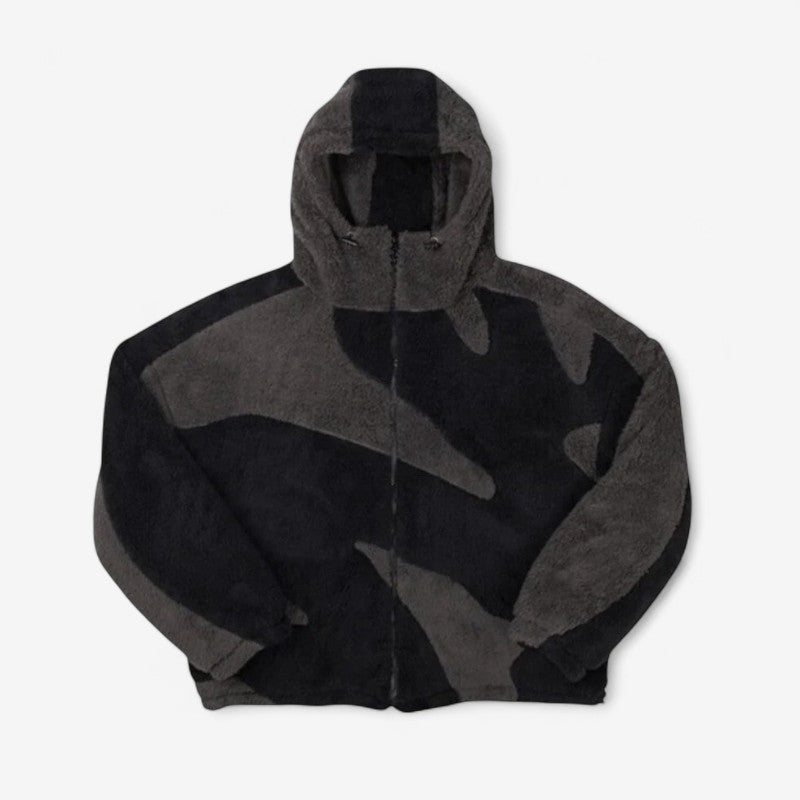 Veste Imperméable à Capuche Polaire Isolante - PanierRoyale