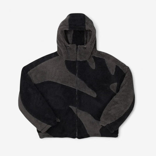 Veste Imperméable à Capuche Polaire Isolante - PanierRoyale