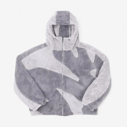 Veste Imperméable à Capuche Polaire Isolante