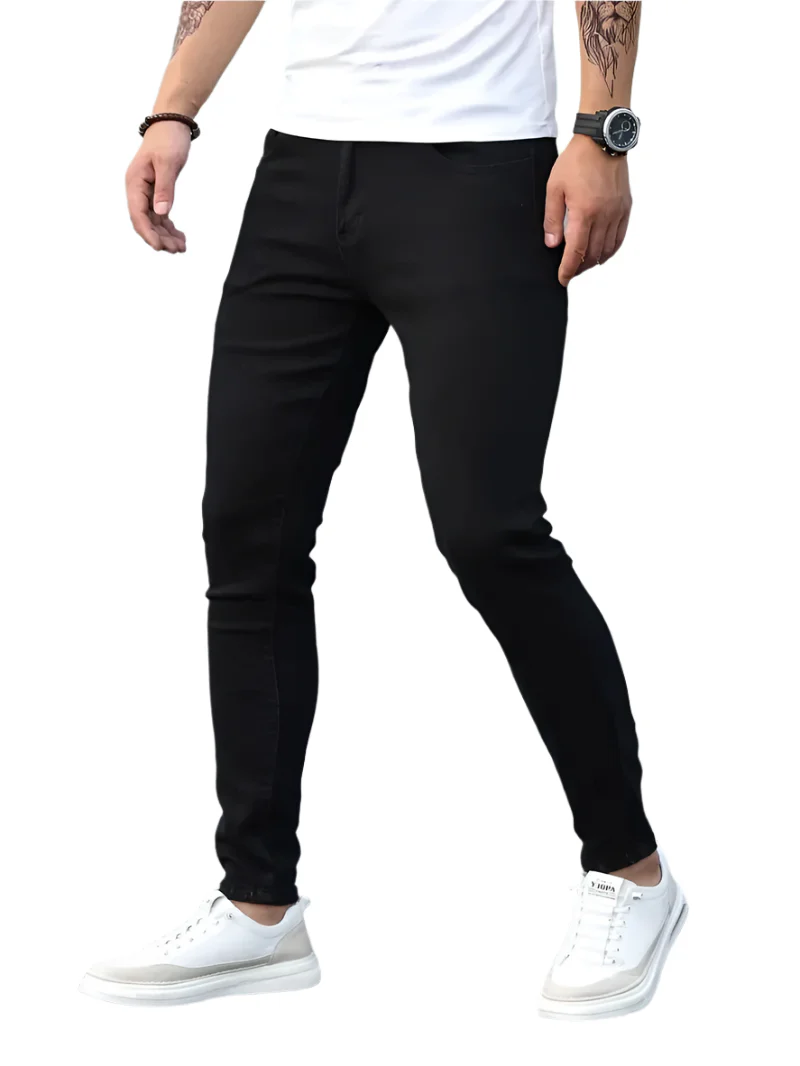 Jean Décontracté pour Homme Élastique et Confortable - PanierRoyale