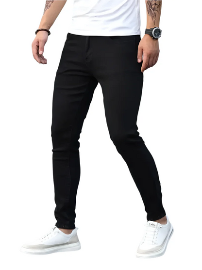 Jean Décontracté pour Homme Élastique et Confortable - PanierRoyale