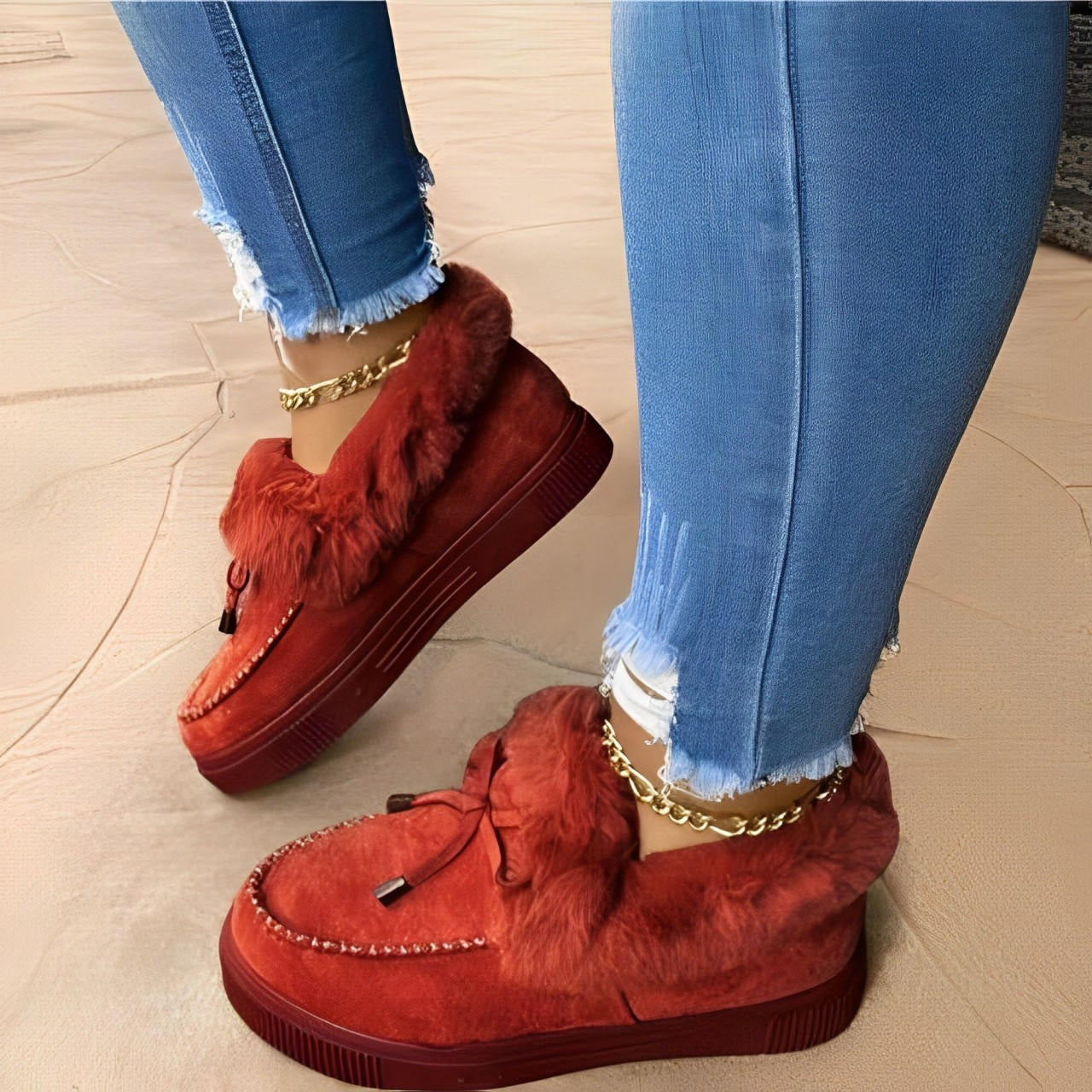 Bottines Hiver Homme Imperméables avec Semelles Antidérapantes
