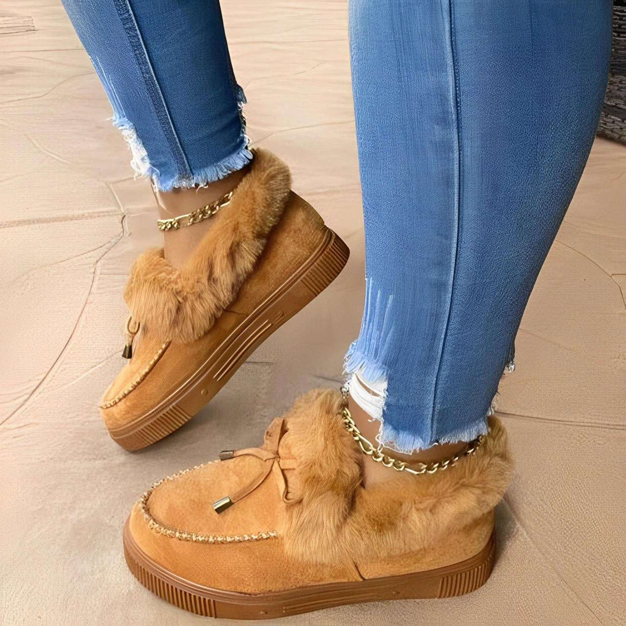 Bottines Hiver Homme Imperméables avec Semelles Antidérapantes