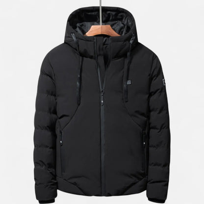 Parka Hiver Homme Robuste et Imperméable avec Capuche