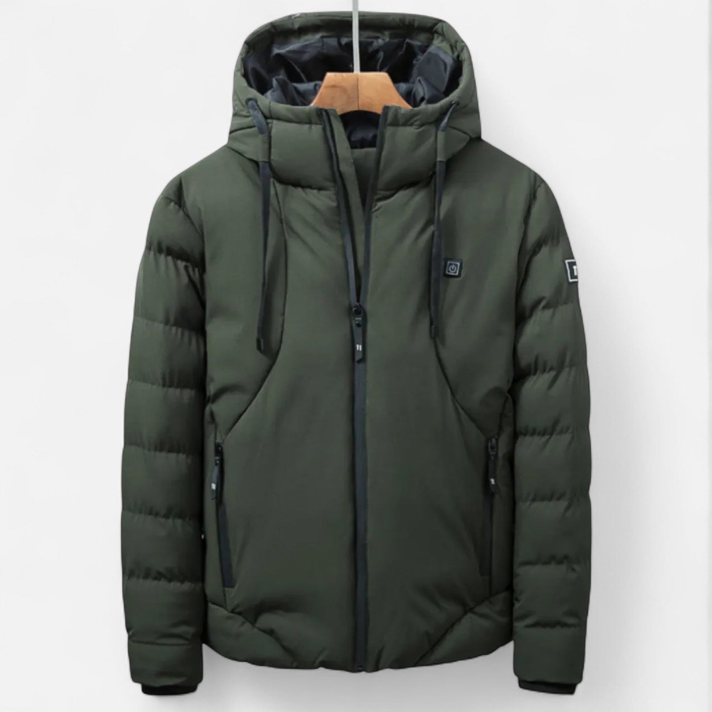 Parka Hiver Homme Robuste et Imperméable avec Capuche