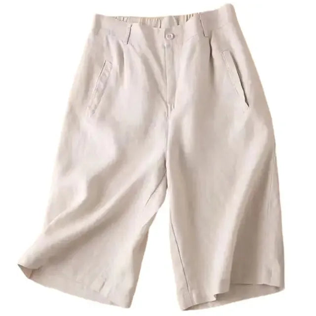 Short Décontracté Élastique Femme pour Été