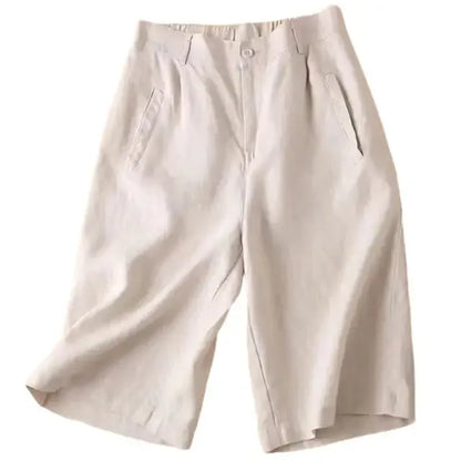 Short Décontracté Élastique Femme pour Été