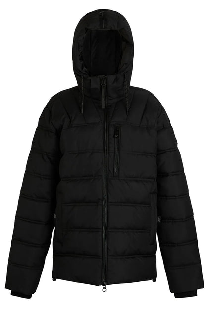 Veste Parka Hiver Homme avec Capuche et Poches Zippées - PanierRoyale