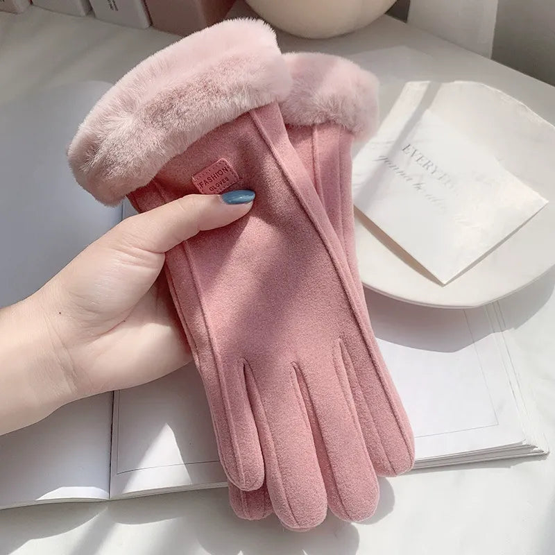 Gants Femmes Hiver Chauds et Élégants pour Jours de Neige
