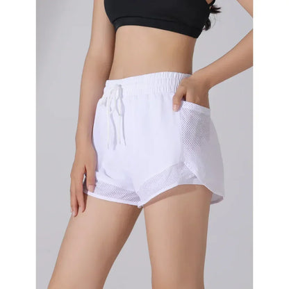 Short de Sport Femme Élastique pour Fitness