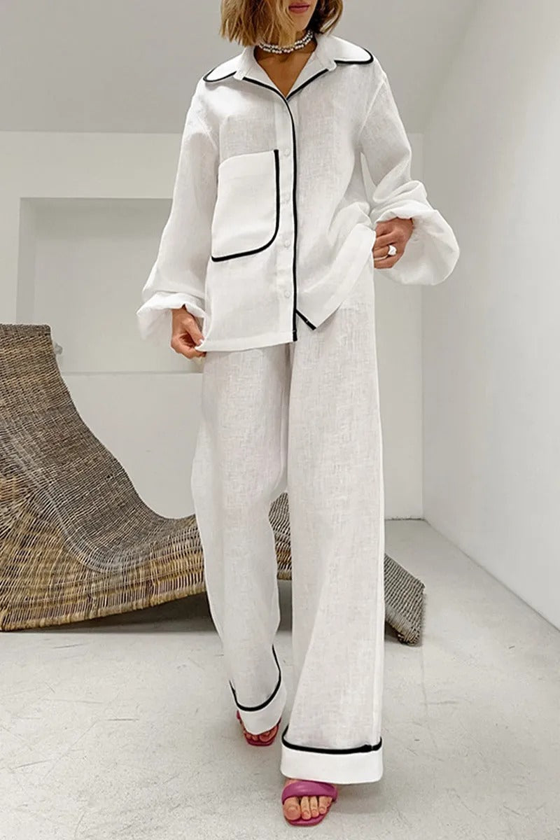 Robe Femme Décontractée 2 Pièces Col V - PanierRoyale