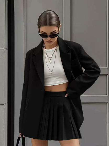 Robe Féminine Élégante Plissée pour Femme