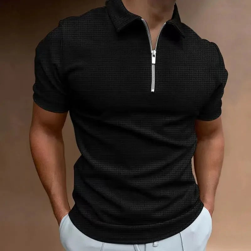 Polo Homme Manches Courtes Classique Taille Grande