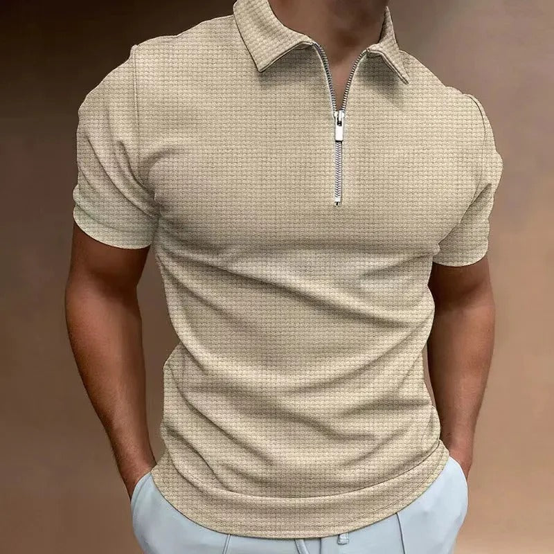Polo Homme Manches Courtes Classique Taille Grande