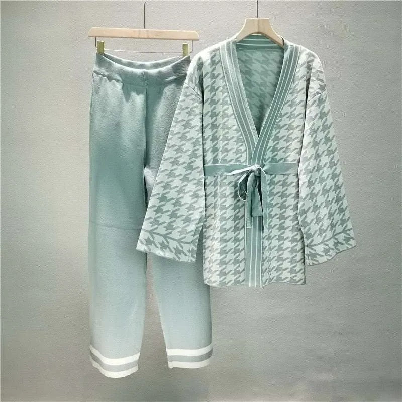 Costume Deux Pièces Femmes Chic avec Cardigan Détachable - PanierRoyale