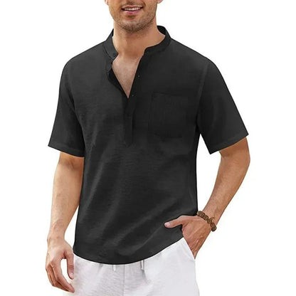 T-Shirt Homme Grande Taille Manches Courtes Décontracté