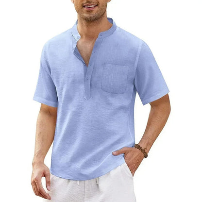 T-Shirt Homme Grande Taille Manches Courtes Décontracté