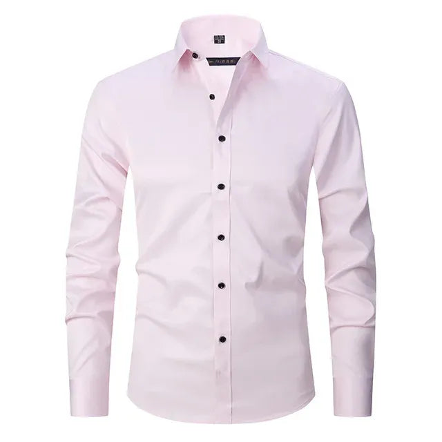 Chemise Homme Classique en Coton Doux et Léger