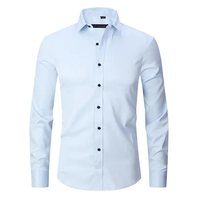 Chemise Homme Classique en Coton Doux et Léger