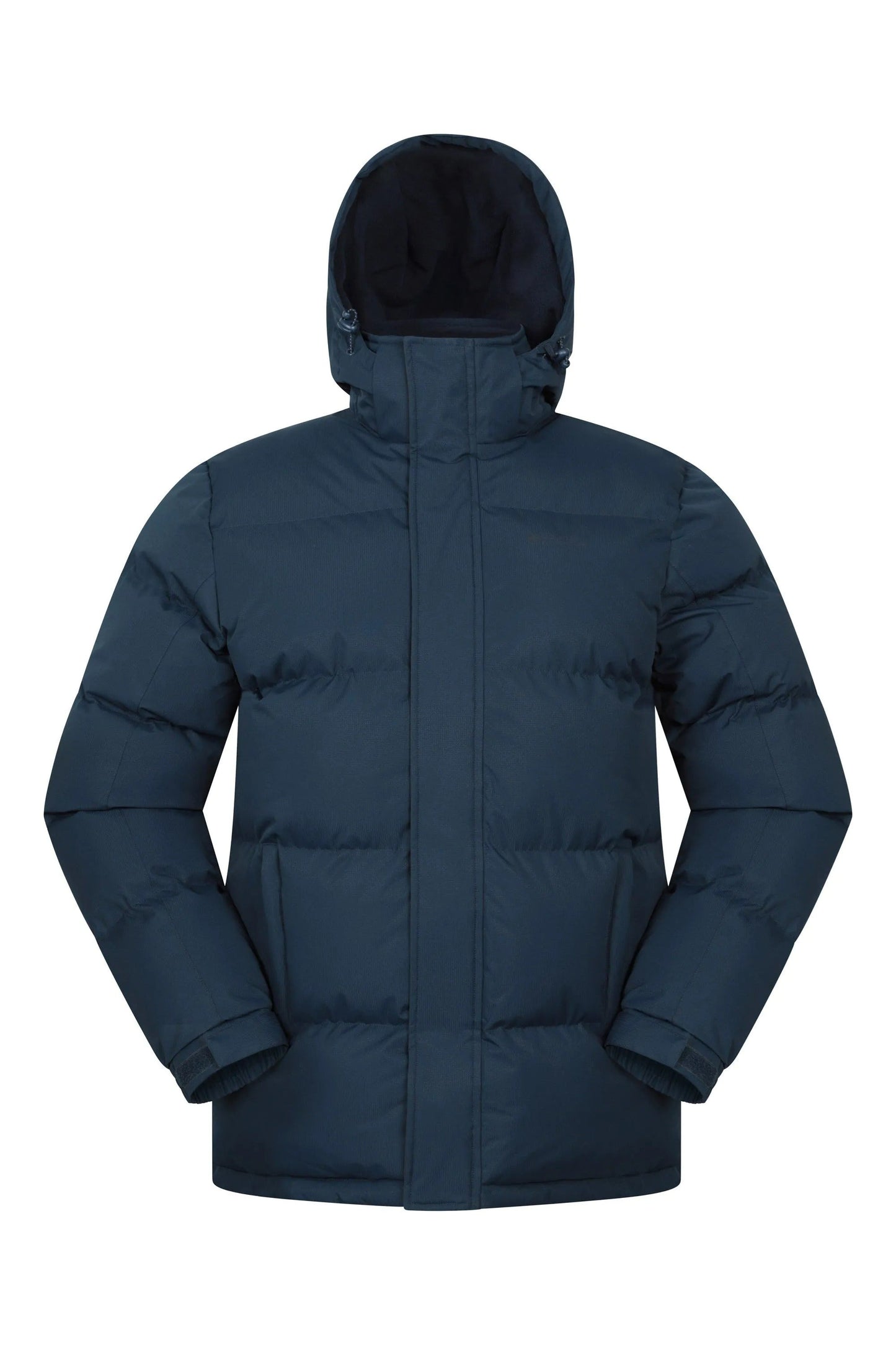 Veste D'hiver Homme avec Capuche et Poches Zippées Imperméable