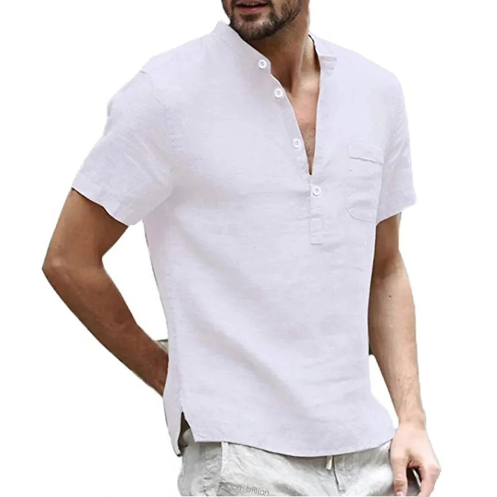 T-Shirt Homme Grand Taille Relaxed Pour Été