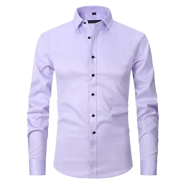 Chemise Homme Classique en Coton Doux et Léger