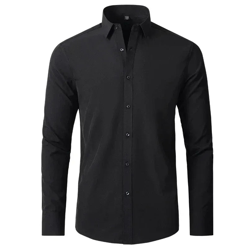 Chemise Homme Manches Longues pour Travail et Loisirs - PanierRoyale