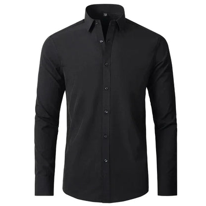 Chemise Homme Manches Longues pour Travail et Loisirs - PanierRoyale