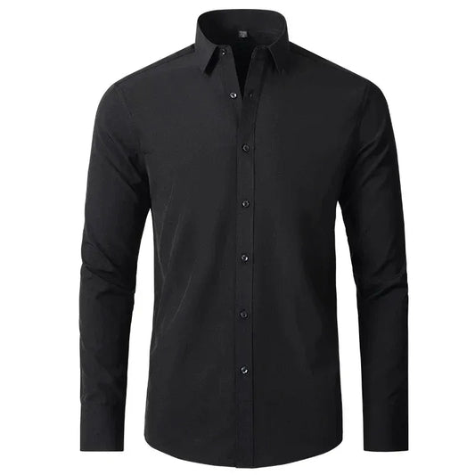 Chemise Homme Manches Longues pour Travail et Loisirs - PanierRoyale