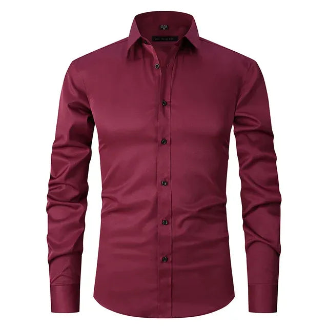 Chemise Homme Classique en Coton Doux et Léger
