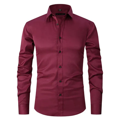 Chemise Homme Classique en Coton Doux et Léger