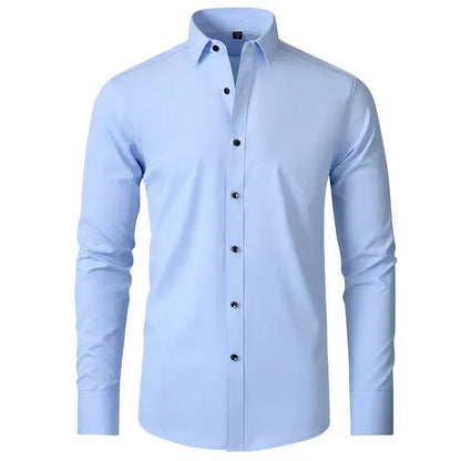 Chemise Homme Manches Longues pour Travail et Loisirs