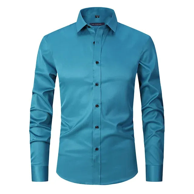 Chemise Homme Classique en Coton Doux et Léger