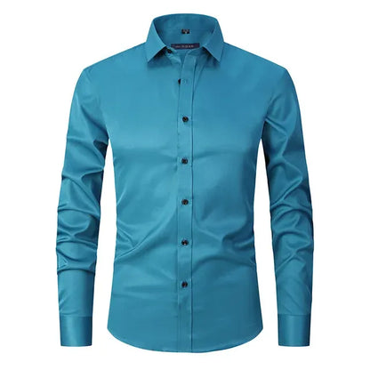 Chemise Homme Classique en Coton Doux et Léger