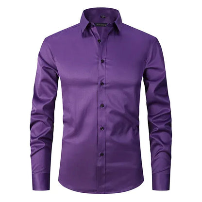 Chemise Homme Classique en Coton Doux et Léger