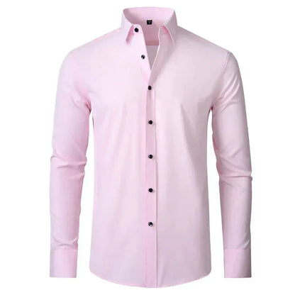 Chemise Homme Manches Longues pour Travail et Loisirs