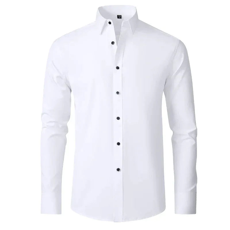 Chemise Homme Manches Longues pour Travail et Loisirs