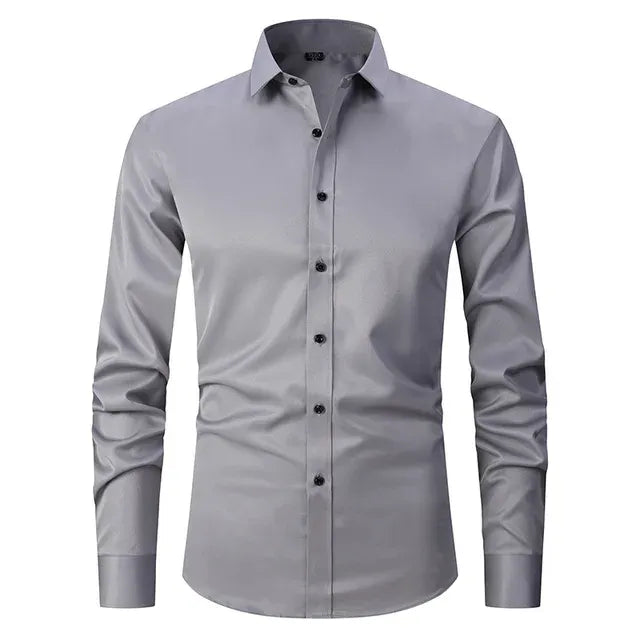 Chemise Homme Classique en Coton Doux et Léger