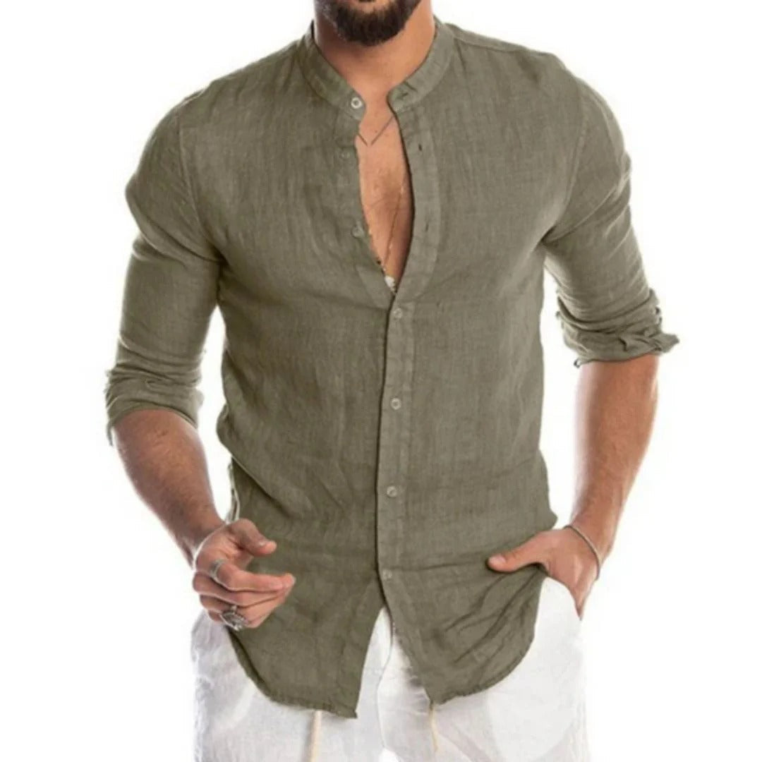 Chemise Homme Manches Longues Légère et Fresh pour Été - PanierRoyale