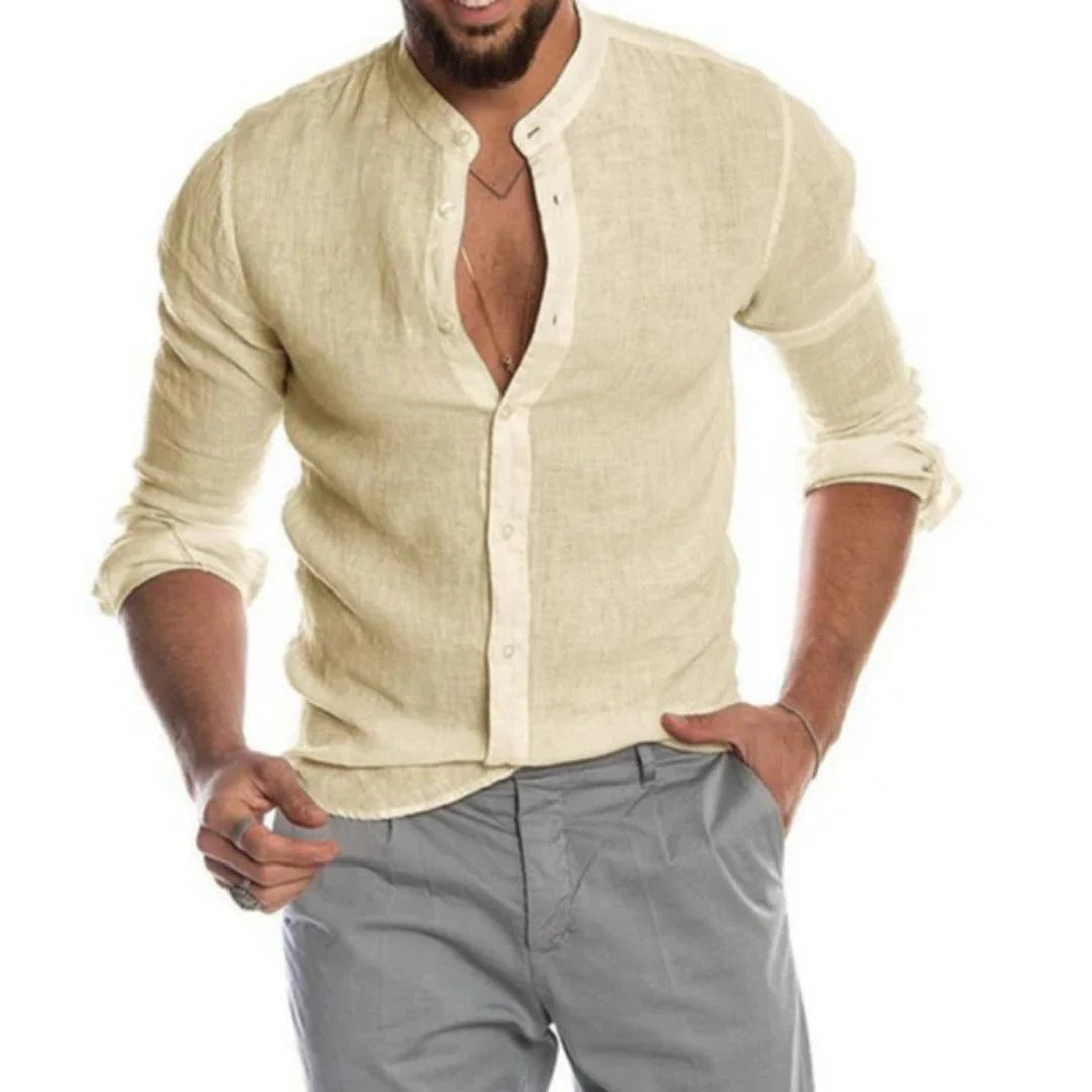 Chemise Homme Manches Longues Légère et Fresh pour Été