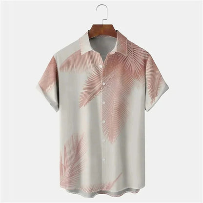 Chemise Homme Décontractée Large pour Été