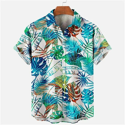 Chemise Homme Décontractée Large pour Été