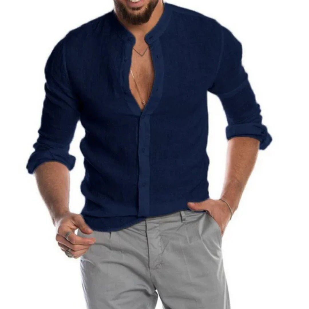 Chemise Homme Manches Longues Légère et Fresh pour Été