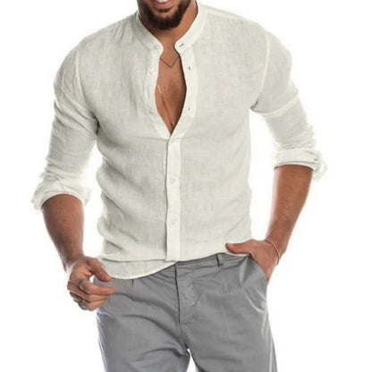Chemise Homme Manches Longues Légère et Fresh pour Été