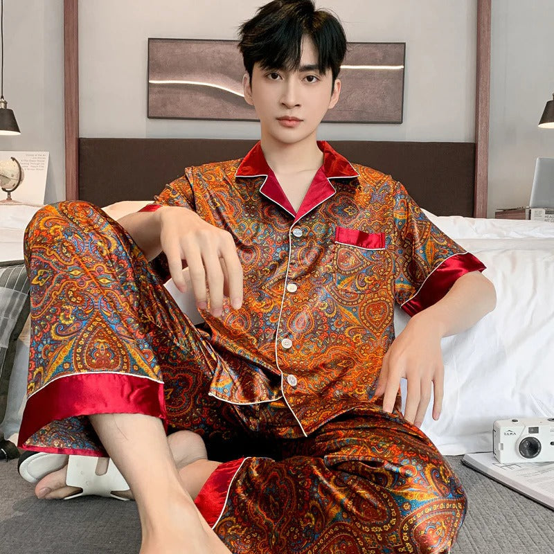 Pyjama Homme Léger Été Court - PanierRoyale