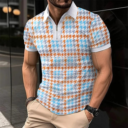 Polo Homme Rayé Grand Taille Été Chic