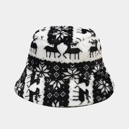 Chapeau Hiver Étoffé au Cerf pour Homme - PanierRoyale