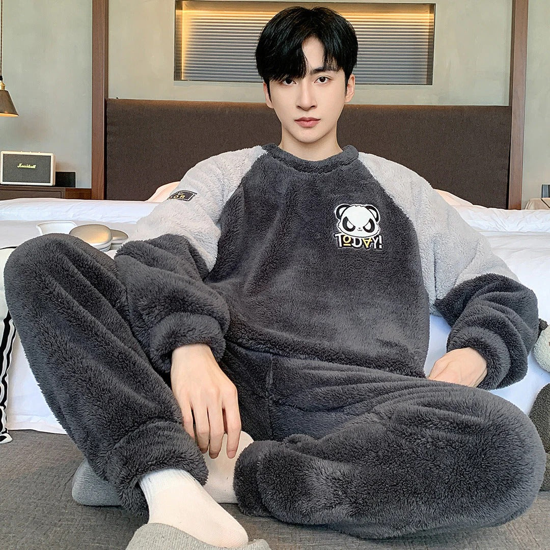 Pyjama Homme Hiver Chaud et Confortable - PanierRoyale